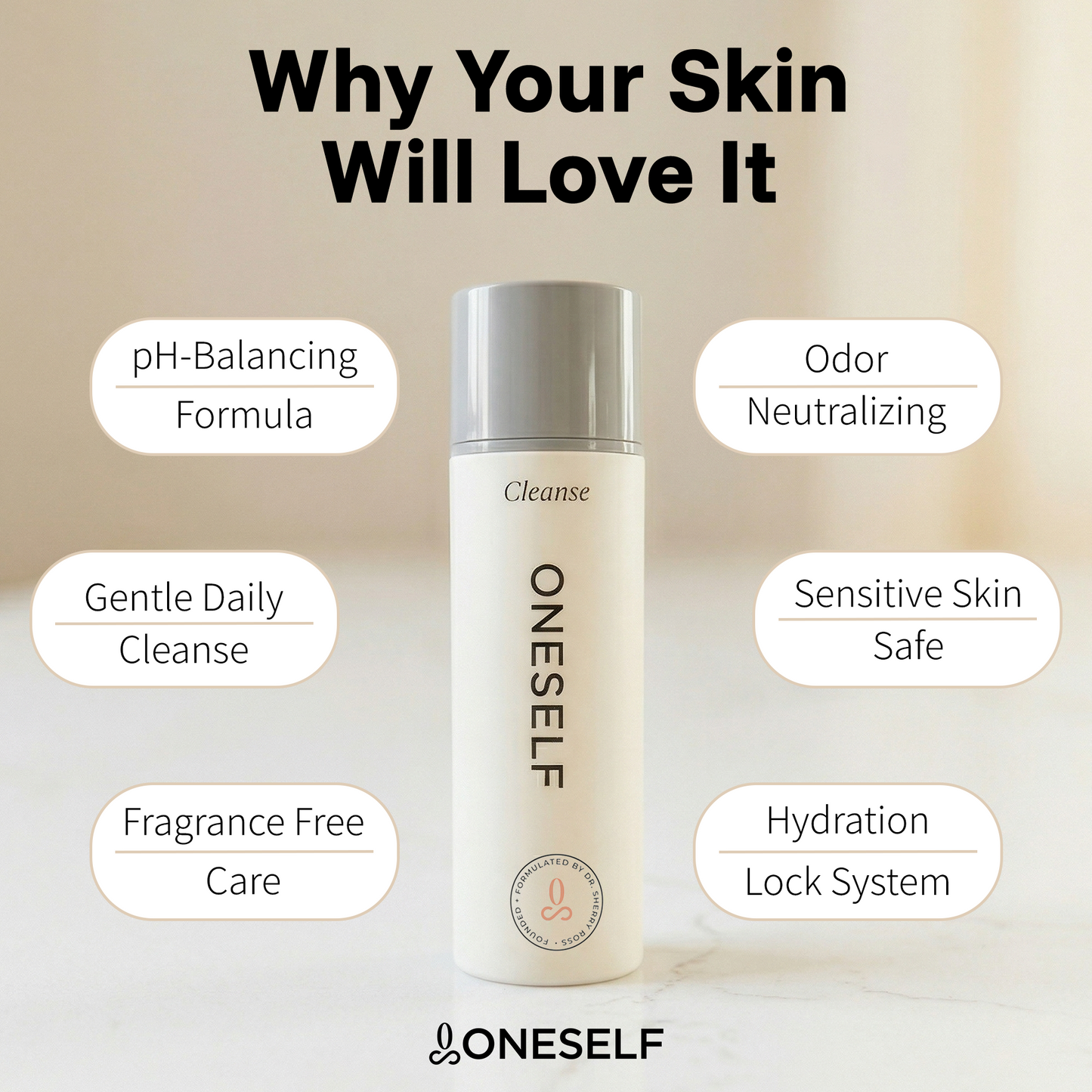 Cleanse ONESELF Intimate Skin Wash